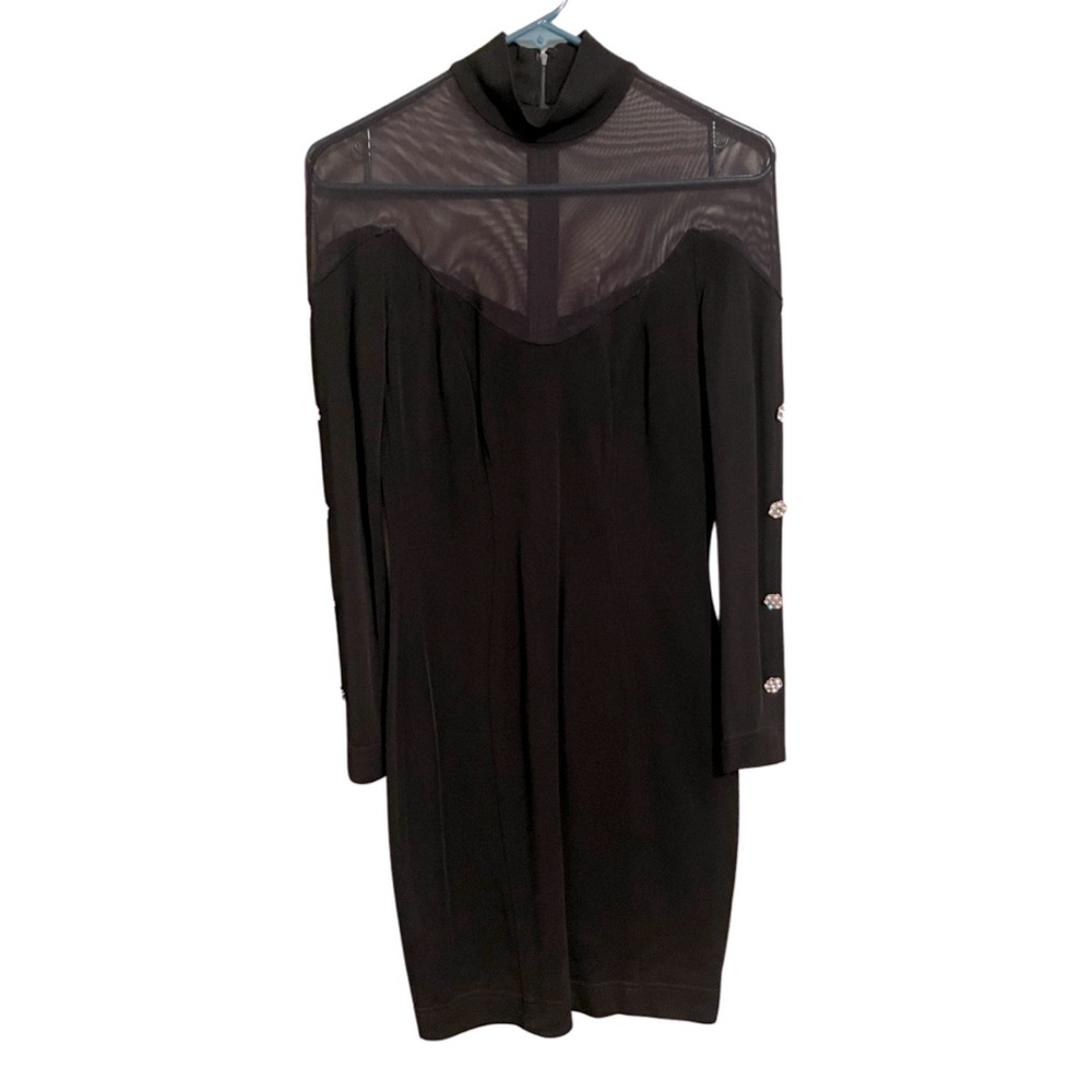 Lillie Rubin, Genuine Vintage-Black, Cocktail Dress